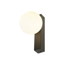 SUN, nástěnné svítidlo, čtvercové, 1x max. 40W, LED žárovka, G9, PHASE, černé