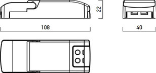 DRIVER CC DIM 500mA 12W IP20