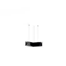 LED Svítidlo Serpent L, dolů, mléčný, 3000K, 11W, černá  ALUMIA FPSE102-0730EB
