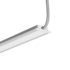 Záslepka s otvorem KLUŚ MICRO-NK-OTW pro LED hliníkové profily šedá, C24346C02TW