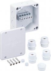 Spojovací krabice WK 040-4mm2 šedá IP54 IK05 SPELSBERG 40440701