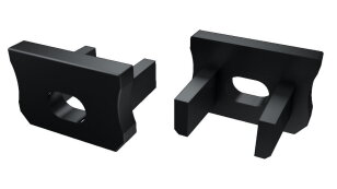 Koncovka profilu EC-PROFIL X BLACK HO (12-0082-00) GREENLUX GXLP1453
