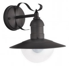 Oslo E27 1x 60W IP44 černá RABALUX 8680
