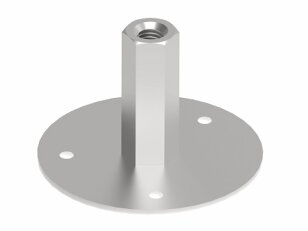Zemnící patka pro připojení M10/M12, L50mm, materiál V4A GROMTOR 291115