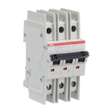 ABB SU203M-K40 jistič char. K 10kA 40A 3P  dle UL489 a CSA 22.2 No. 5