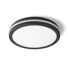 SONO 30 přisazená černá plast 230V LED 30W IP65 3000K 4000K 6000K RENDL R14298