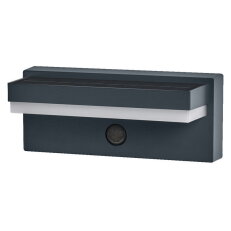 ENDURA STYLE SOLAR+USB ROBUST SENSOR Wall IP54 USB Dark Grey OSRAM 4099854415715