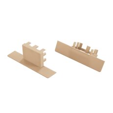 Koncovka profilu EC-PROFIL AKIN LIGHT IVORY GREENLUX GXLP2476