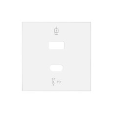 Kryt 1 násobný k USB nabíječce 1 násobné