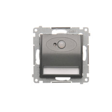 LED osvětlení s pohybovým senzorem, 14 V, antracitová metalizovaná DOSC14.01/48