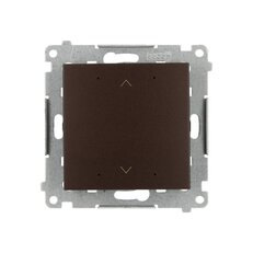 Ovladač tlačítkový SHUTTER [Wi-Fi] 2x5A, 230V, hnědá matná metalizované