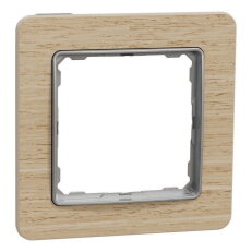 Rámeček jednonásobný Bříza,Sedna Design/Elements SCHNEIDER SDD380801U