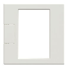 Centrální deska, Merten System M, pro termostaty, polar white, lesklý plast