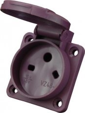 SEZ-CZ VZ 48 Vestavná zásuvka 24V 10A IP54
