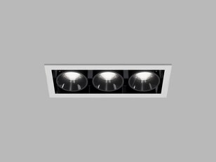 Zápustné svítidlo LED2 RIVA MAXI 3, W DALI TW/PUSH TW 15W 3000K-4000K UGR bílá