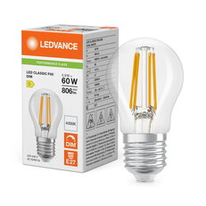 Světelný zdroj LED CLASSIC P DIM P 5.9W 840 Clear E27 LEDVANCE 4099854778407