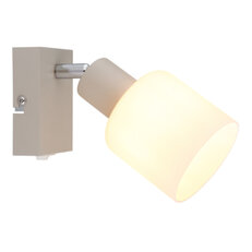 Nástěnné svítidlo TRENT písková 1x E14,max. 25W 230V GLOBO 54114-1