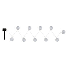 Solární svítidlo 10x LED 0,06W 3,2V, 4000K GLOBO 33971W