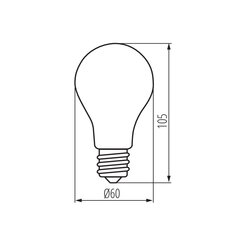 Světelný LED zdroj XLED A60 10W-NW-M, KANLUX 29616