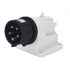 Gewiss GW60422  Přívodka nástěnná 90° 3pól.+N+E 32A 500V 7H IP44