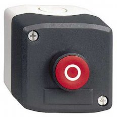 Schneider XALD112 Ovládací skříňka jednotlačítková lícující, 1 V - červená