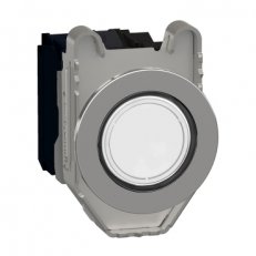 Ovládač stiskací prosvětlený zapuštěný Bílá 120V AC 1Z+1V SCHNEIDER XB4FW31G5