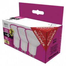 LED žárovka Classic MR16 /GU10 /8,4W(60W)/806lm/teplá bílá EMOS ZQ8370.3