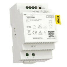 Spínaný stabilizovaný napájecí zdroj PS3M-60/24V ELKO EP 8595188180528