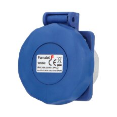 Vestavná zásuvka IP67 SCHUKO 250V/16A (s postranními ochr. kontakty) 13960