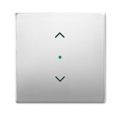 ABB Future linear Kryt 1násobný symbol žaluzie ušlechtilá ocel SRB-1-866