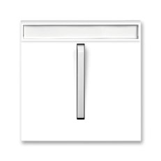 Kryt vypínače s páčkou s popis polem 3559M-A00610 01 bílá/ledová bílá Neo ABB