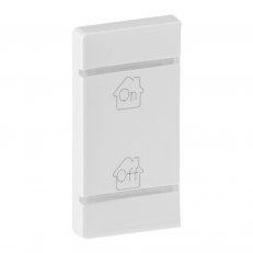 VALENA LIFE KRYT PRO MYHOME_UP SYMBOL ON/OFF LEVÝ 1MODULOVÝ BÍLÝ LEGRAND 755565