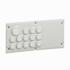 PROLAMOVACÍ DESKA CABSTOP 193X139 14 KABELOVÝCH VSTUPŮ IP55 PRO SKŘÍNĚ ATLANTIC