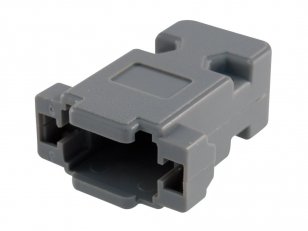 KLS L-KLS1-DB-09P-S-G kryt pro konektor D-Sub9 801-104
