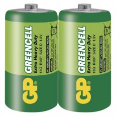 GP zinková baterie GREENCELL D (R20)/1012402000/ B1240