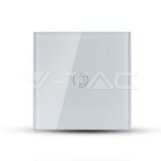 1 Gang 1 Way Doorbell Switch WhiteVT-541