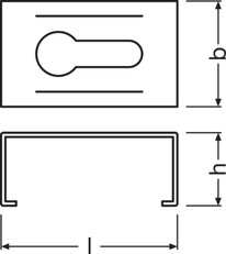 LEDVANCE Medium Profiles for LED Strips -PM03/MB