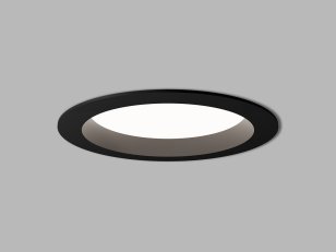 Svítidlo KAPA 19, B TRIAC DIM 25W 3000K/3500K/4000K zápustná černá