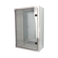 Skříň 39146-T MAGNA IP65, 600x400x200mm, průhledné dveře, vč. montážní deska