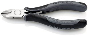 KNIPEX Elektronické boční štípací kleště s vsazeným karbidovým břitem ESD 135 mm