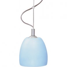 915155/04-Lustr-modrý/E27 1x60W