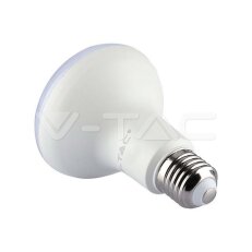 LED Bulb SAMSUNG Chip 8.5W E27 R63 Plastic 6500K, VT-263 V-TAC SKU21143