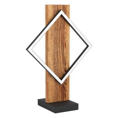 Stolní svítidlo BOYAL LED 13W IP20 černá/dřevo EGLO 901937