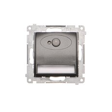 LED osvětlení s pohybovým senzorem 230V, 1.2 W, 4200 K, antracit DOSCB.01/48