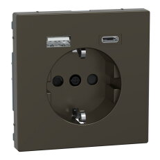 MEG2367-6052 Zásuvka Schuko, Sys-D, USB