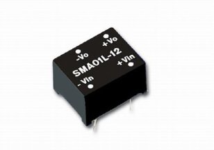 Měnič DC/DC modulový 1W 15V MEAN WELL SMA01L-15