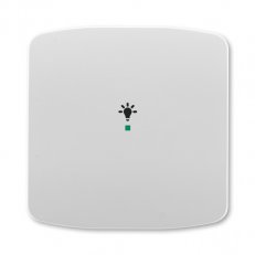 ABB Tango Kryt 1násobný symbol osvětlení šedá 6220A-A01001 S
