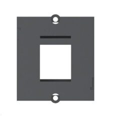 Bachman 917.001 Rámeček pro 1x Keystone, černý