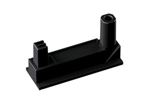 Bachman 918.122 DESK2 base adhesive RAL9005 black
