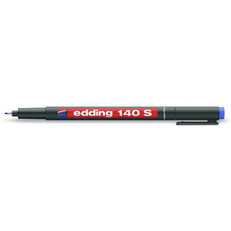 Permanentní pero s kulatým hrotem 0,3mm/barva modrá EDDING 140 S